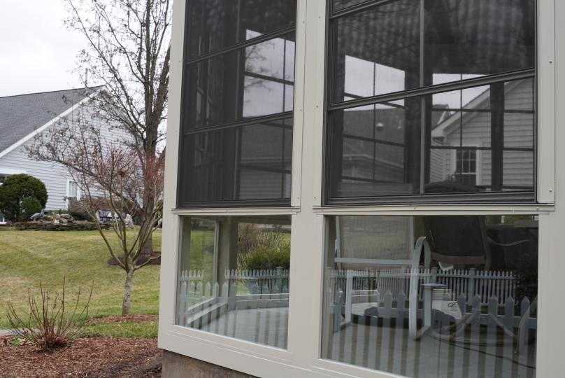 Sunroom Addition Before and After